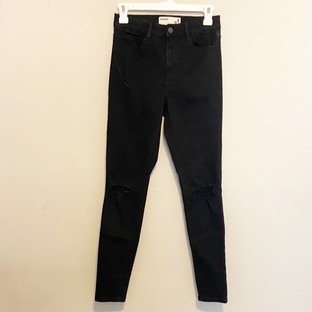 Garage Black Skinny Jeans Size 3